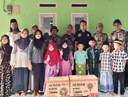 BMSC Gelar Bakti Sosial, Serahkan Bantuan untuk Ponpes Darussalam di Desa Cipeucang