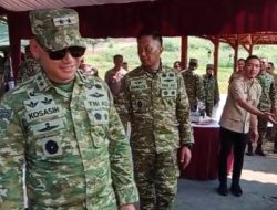 Pangdam III/Siliwangi Panen Raya Padi Bersama Warga dan Prajurit Yonif TP 840/Golok Sakti