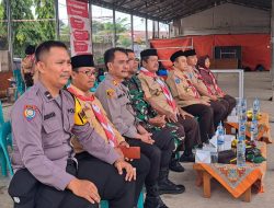 Bhabinkamtibmas dan Babinsa bersinergitas merangkul warga