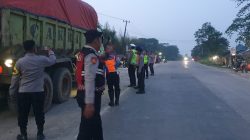 Penertiban Kendaraan Angkutan Tambang, Polres Serang Tegakkan Aturan Lalu Lintas