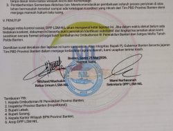 Skandal Lahan Serang–Lebak Berlanjut: Camat Dua Kali Buang Badan, LSM-NIL Resmi Seret Kasus ke Kejati dan Gubernur Banten