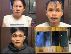 Spesialis Pembobol Rumah Warga Dibekuk, Polisi Amankan Motor dan 4 Handphone