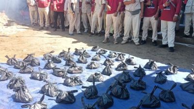 Wujudkan Kepedulian Sosial, PPIR Lebak Selatan Salurkan Qurban Sapi di Desa Situregen