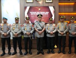 Kapolda Banten Pimpin Penyerahan Jabatan Karorena Menjelang Masa Purna Tugas