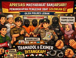 Apresiasi Masyarakat Banjarsari atas Penangkapan Pengedar Obat Golongan G oleh Polres Lebak