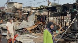 Polres Metro Jakarta Pusat Selidiki Penyebab Kebakaran di Kemayoran