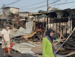 Polres Metro Jakarta Pusat Selidiki Penyebab Kebakaran di Kemayoran