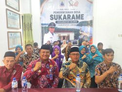 Tingkatkan Sinergi, Kecamatan Sajira dan Pemdes Sukarame Gelar Penjaringan Program via Zoom Meeting