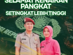Selamat Atas Kenaikan Pangkat Kanit Reskrim Polsek Banjarsari Aiptu Dian Sopyan, Wujudkan Penegakan Hukum yang Profesional