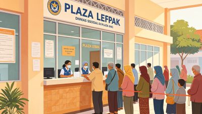 Minim Petugas, GMBI Lebak Soroti Antrean Panjang di Dinsos  