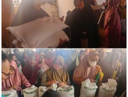 Pemerintah Desa Cemplang Salurkan Bantuan Pangan untuk 1.135 KPM