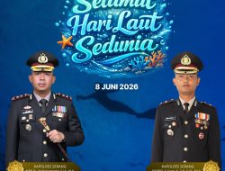 Kapolres Serang dan Jajaran Ucapkan Selamat Hari Laut Sedunia, Ajak Masyarakat Jaga Kelestarian Laut