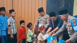 Kapolsek Jawilan Berbagi Santunan dan Bingkisan untuk Anak Yatim