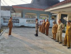 Camat Sajira Delegasikan Apel Senin, Tekankan Disiplin dan Pelayanan Publik