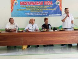 Pemerintah Desa Guradog Gelar Musdes Pembangunan Sarpras 2026 Lewat Padat Karya dan Bentuk TPK Baru