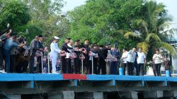 Sambut Hari Bhayangkara ke-80, Polda Banten dan Forkopimda Laksanakan Tabur Bunga di Laut Merak