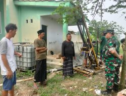 Dandim 0602 Melalui Koramil 0602/Kopo Berikan Bantuan Sumur Bor Pada Masyarakat