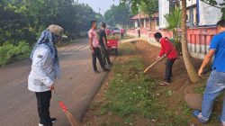 Pemerintah Kecamatan Curugbitung Gelar Aksi “Jum’at Bersih”, Giatkan Gotong Royong di Desa Sekarwangi