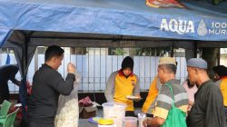 Wujud Kepedulian, Kapolres Lebak Rutin Laksanakan Jum’at Berkah Bagikan Makanan Gratis ke Warga