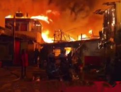 Kebakaran Hebat di Kemayoran Jakarta Pusat, Ratusan Warga Kehilangan Tempat Tinggal