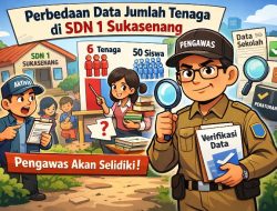 Perbedaan Data Jumlah Tenaga di SDN 1 Sukasenang, Pengawas Akan Selidiki
