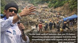 Emas dan Batu Bara di Lebak, King Badak: Penambang Bukan Pencuri, Negara Wajib Sejahterakan Rakyat