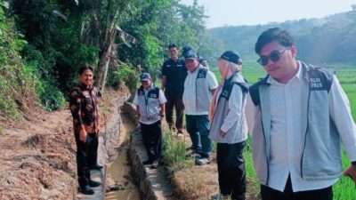 Pejabat BBWSC3 Sidak Progres P3-TGAI di Kabupaten Lebak