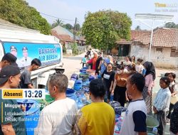 Kades Lebak Asih Apresiasi Respons Cepat Bupati dan BPBD, Krisis Air Bersih Alami Titik Terang