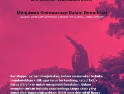 Antara Kritik, Caci Maki dan Dugaan Kekerasan; Kedewasaan Dalam Demokrasi