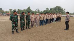Pengamanan Maung cup TNI POLRI dan security jawilan Beserta panitia kompetisi Maung cup  sigap Atasi insiden  Kesalah pahaman di lapangan,