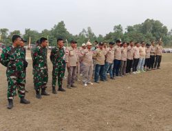 Pengamanan Maung cup TNI POLRI dan security jawilan Beserta panitia kompetisi Maung cup  sigap Atasi insiden  Kesalah pahaman di lapangan,