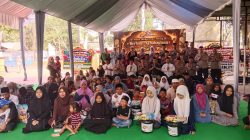 Polsek Jawilan Polres Serang Berbagi Kebahagiaan di HUT Polri ke-80
