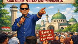 King Badak Serukan Banten Berakhlak, Ingatkan Bahaya Pemimpin Rusak Moral