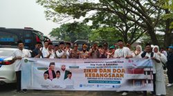 Kapolres Lebak Didampingi Kapolsek Cibadak Lepas Pemberangkatan ASN dan PKK Ikuti Dzikir dan Do’a Kebangsaan di Jakarta