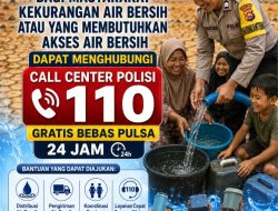Hadapi Musim Kemarau, Polda Banten Siapkan Layanan Bantuan Air Bersih Melalui Call Center 110