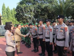 Perkuat Kesiapsiagaan Bencana, Kapolres Lebak Pimpin Apel Karhutla 2026