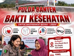 Polda Banten Gelar Bakti Kesehatan Gratis di Bayah