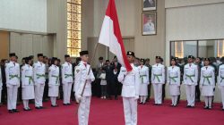 Kapolda Banten Hadiri Pengukuhan Paskibraka dan Pasukan 45 Provinsi Banten 2026