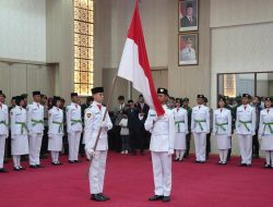 Kapolda Banten Hadiri Pengukuhan Paskibraka dan Pasukan 45 Provinsi Banten 2026