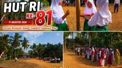 Warga Pasir Buntu Antusias Laksanakan Upacara HUT ke-81 RI, Ketua RT Turut Hadir