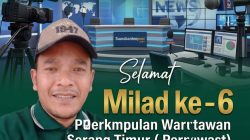 Perkumpulan Wartawan Serang Timur (Perwast) Rayakan Milad ke-6, Teguhkan Soliditas Wartawan Serang Timur