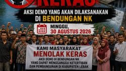 Jalan Bang Andra di Demo, Terendus Ada Massa Tandingan, Masyarakat Jangan Mau di Adu Domba