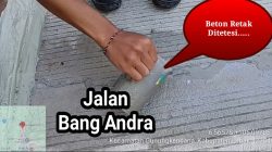 Jalan Bang Andra 2025 Ada Temuan BPK RI,2026 Masih Ditemukan Dugaan Masalah