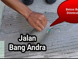 Jalan Bang Andra 2025 Ada Temuan BPK RI,2026 Masih Ditemukan Dugaan Masalah
