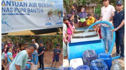 Warga Kp. Cinemas Desa Mekarjaya Terima Bantuan Air Bersih dari DPUPR Provinsi Banten