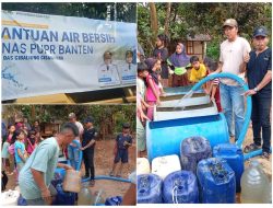 Warga Kp. Cinemas Desa Mekarjaya Terima Bantuan Air Bersih dari DPUPR Provinsi Banten