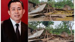 Rumah Lansia di Desa Sangiang Ambruk Diterjang Angin Kencang, Ketua BPD Serukan Bantuan