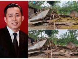 Rumah Lansia di Desa Sangiang Ambruk Diterjang Angin Kencang, Ketua BPD Serukan Bantuan
