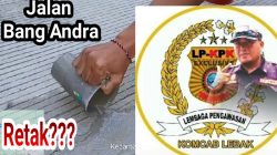 LP-KPK Soroti Jalan Bang Andra Sukanegara Gunung Kencana