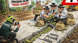 Aliansi Masyarakat Peduli Pembangunan Akan Lakukan Aksi Besar-besaran Terkait Kualitas Jalan Bang Andra di Lebak Selatan